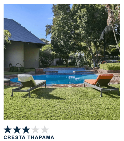 Cresta Hotels - from BWP 950