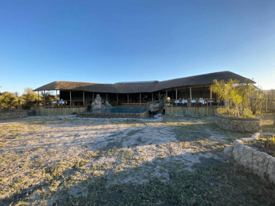 Mababe River Campsite - from BWP 490