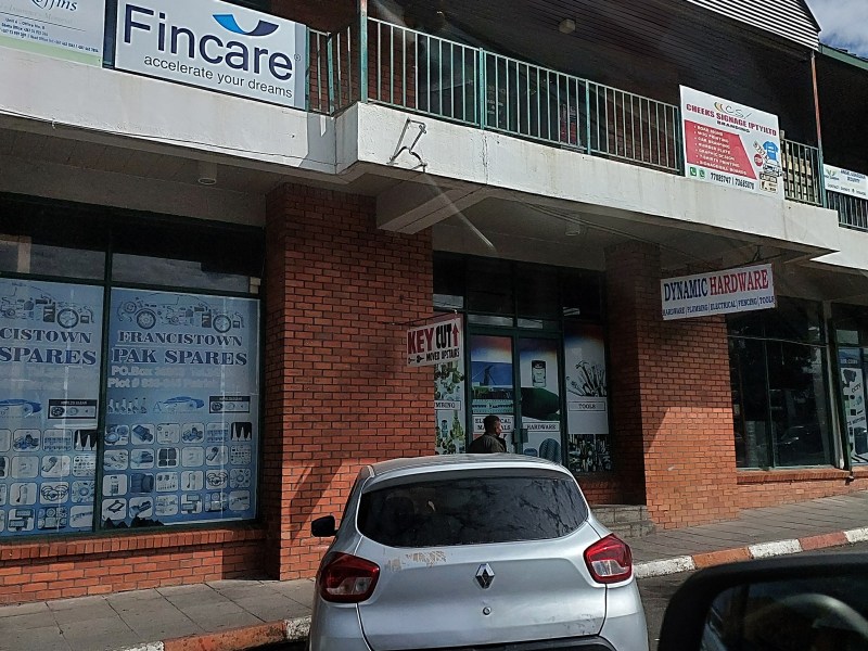 Francistown CBD Shopping Area