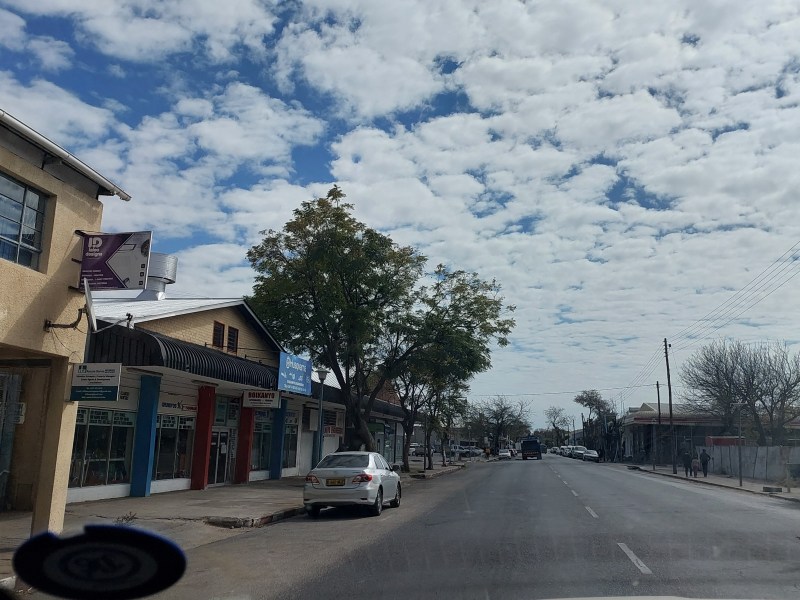 Francistown CBD Shopping Area
