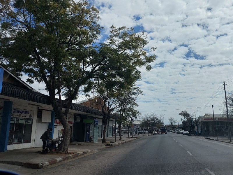 Francistown CBD Shopping Area