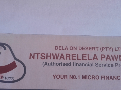 Ntshwarelela Pawn Shop